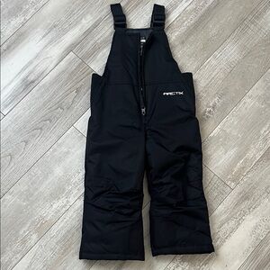 Arctix Kids Black Snow Overalls
